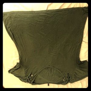 Dark green top